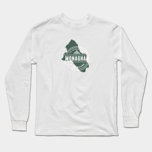 County Monaghan Map Long Sleeve T-Shirt